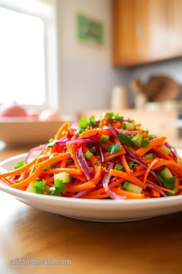 Spicy Carrot Salad steps