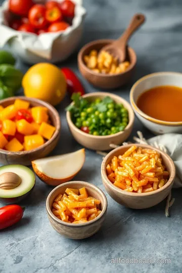 Spicy Mango Tango Salsa Delight ingredients