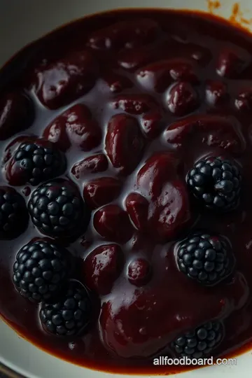Sumptuous Blackberry BBQ Sauce: A Sweet and Tangy Delight presentation