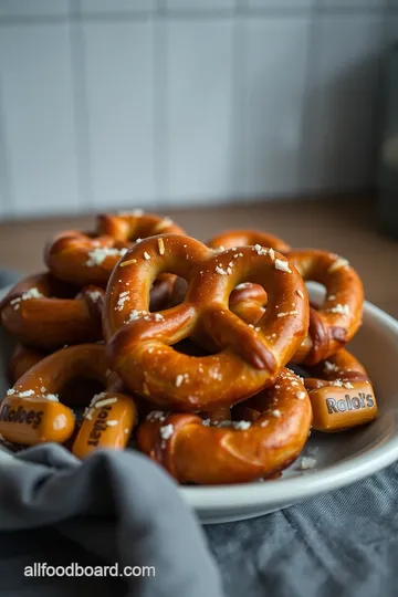 Sweet & Salty Pretzels with Rolos Recipe presentation