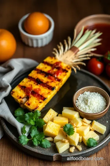 Grilled Pineapple Delight: Sweet & Spicy Treat ingredients