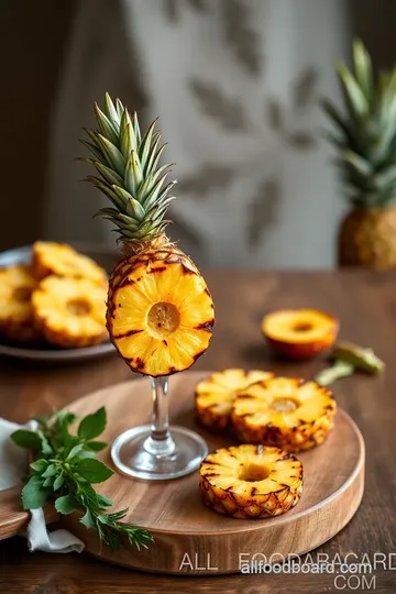 Grilled Pineapple Delight presentation