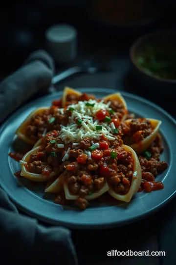 Taco Stuffed Shells presentation