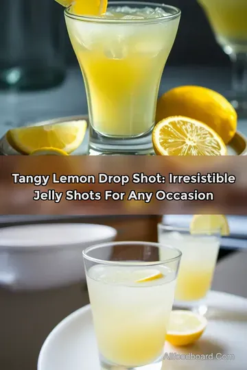 Tangy Lemon Drop Shot: Irresistible Jelly Shots for Any Occasion