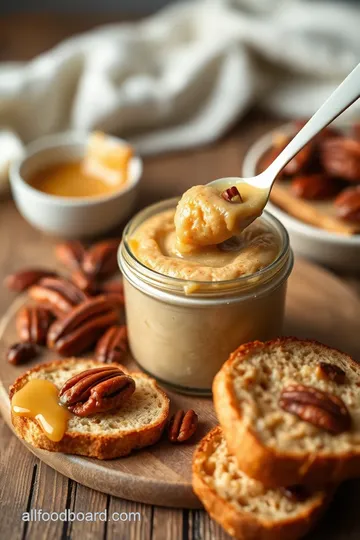 Toasted Honey Pecan Butter Delight presentation