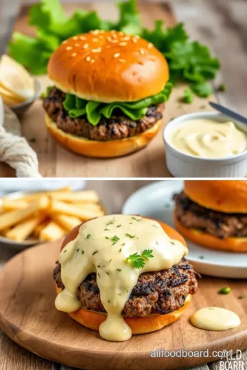 Ultimate Cheesy Garlic Crack Burger steps