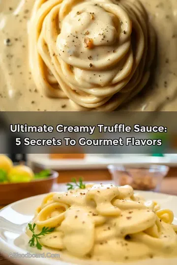 Ultimate Creamy Truffle Sauce: 5 Secrets to Gourmet Flavors