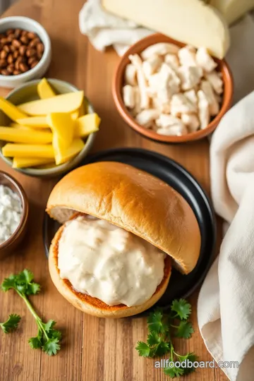 Ultimate Slow Cooker Chicken Ranch Sandwiches ingredients