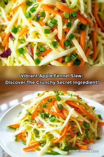 Vibrant Apple Fennel Slaw: Discover the Crunchy Secret Ingredient!