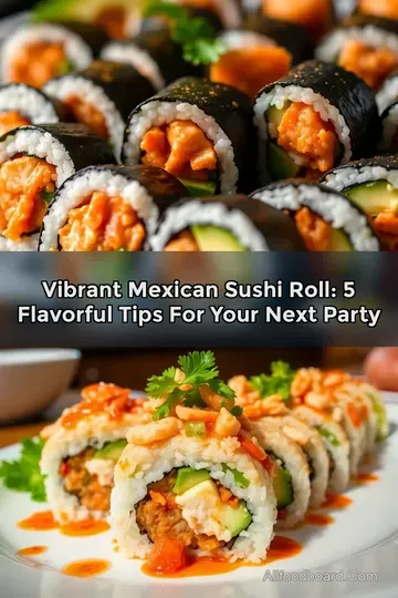 Vibrant Mexican Sushi Roll: 5 Flavorful Tips for Your Next Party