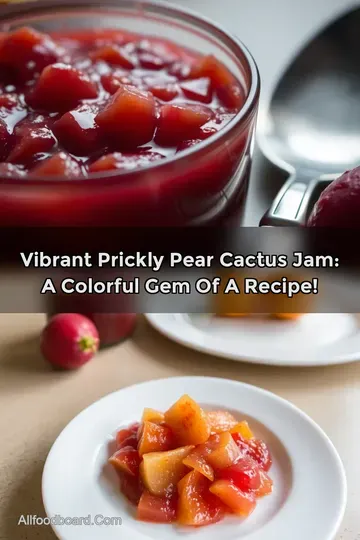 Vibrant Prickly Pear Cactus Jam: A Colorful Gem of a Recipe!