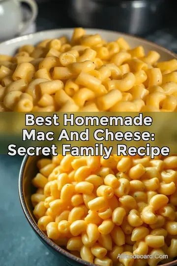 Best Homemade Mac and Cheese: Secret Family Recipe : PIN FOR LATER Best Homemade Mac and Cheese: Secret Family Recipe
