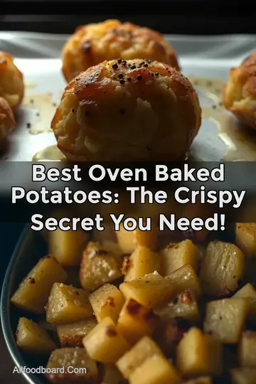 Best Oven Baked Potatoes: The Crispy Secret You Need! : PIN FOR LATER Best Oven Baked Potatoes: The Crispy Secret You Need!
