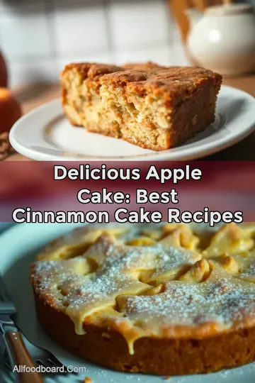 Delicious Apple Cake: Best Cinnamon Cake Recipes : PIN FOR LATER Delicious Apple Cake: Best Cinnamon Cake Recipes