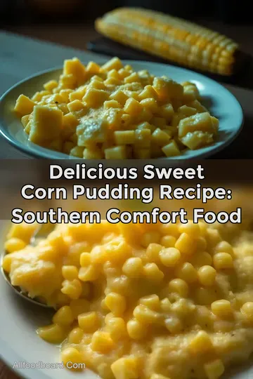 Delicious Sweet Corn Pudding Recipe: Southern Comfort Food : PIN FOR LATER Delicious Sweet Corn Pudding Recipe: Southern Comfort Food