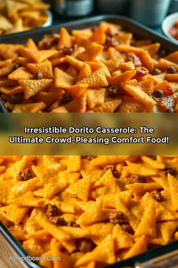 Irresistible Dorito Casserole: The Ultimate Crowd-Pleasing Comfort Food! : PIN FOR LATER Irresistible Dorito Casserole: The Ultimate Crowd-Pleasing Comfort Food!