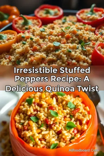 Irresistible Stuffed Peppers Recipe: A Delicious Quinoa Twist