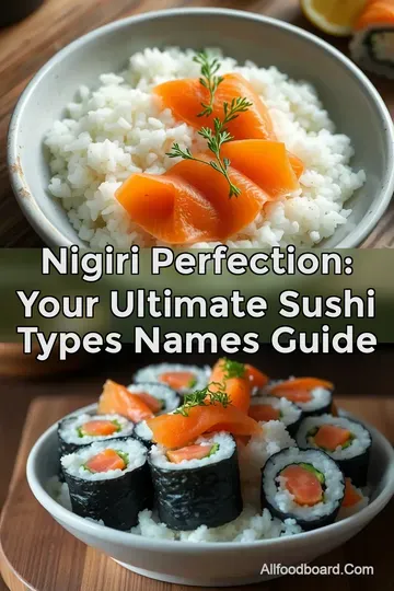 Nigiri Perfection: Your Ultimate Sushi Types Names Guide : PIN FOR LATER Nigiri Perfection: Your Ultimate Sushi Types Names Guide