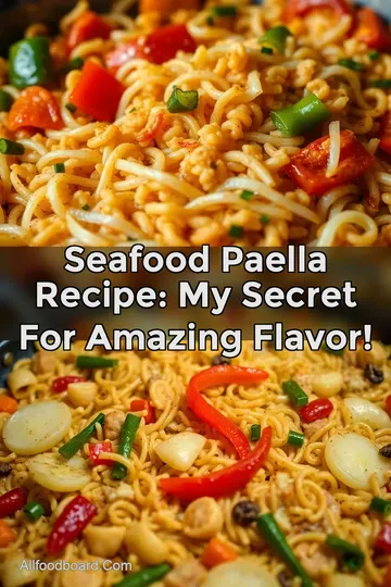 Seafood Paella Recipe: My Secret for Amazing Flavor! : PIN FOR LATER Seafood Paella Recipe: My Secret for Amazing Flavor!
