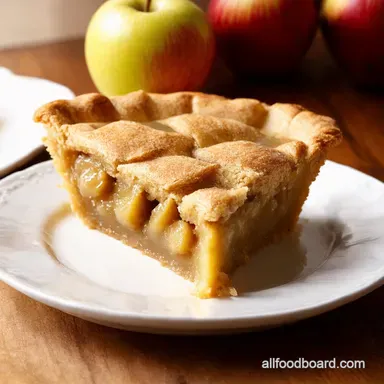 Classic Spiced Apple Pie A Slice of Homemade Heaven Recipe Card
