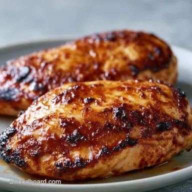 Air Fryer Chicken Breasts in 20 Minutes Recipe Card