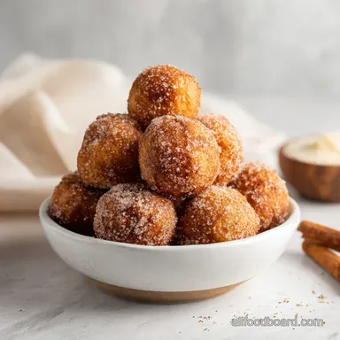 Sweet Air Fryer Churro Bites Recipe: 32 Min Recipe Card