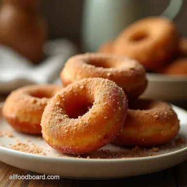 Heavenly Air Fryer Cinnamon Sugar Donut Holes Recipe Recipe Card