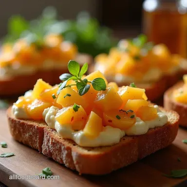 HighProtein Air Fryer Cottage Cheese Toast Recipe Ready in 20 Mins Recipe Card