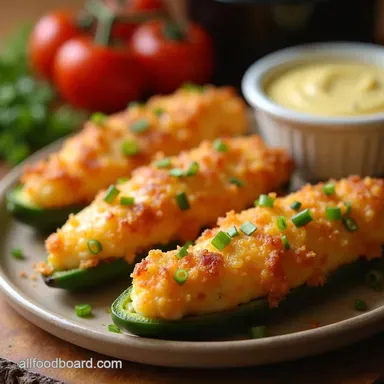Air Fryer Jalape&ntilde;o Poppers Crispy Cheesy Ready in Minutes Recipe Card