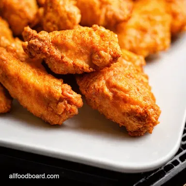 Air Fryer Nashville Hot Chicken Tenders Fiery Easy Recipe Card