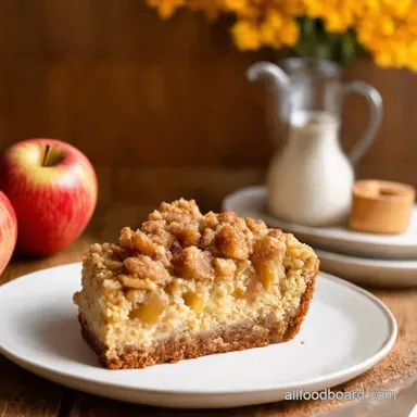 Apple Crisp Cheesecake Bread A Slice of Autumn Bliss Recipe Card