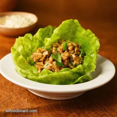 Asian Lettuce Wraps Your Quick Healthy Fakeaway Recipe Card