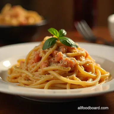 The Purists Guide to Classic Spaghetti Carbonara Recipe Card