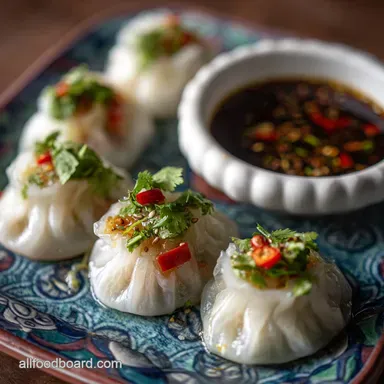 Thai Steamed Dumplings: Freezer-Friendly Crispy Baked