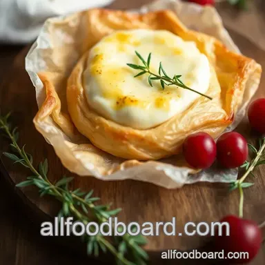 My Easy & Decadent Bake Brie in Puff Pastry: Sweet & Savory Delight Recipe Card