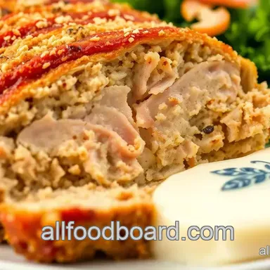 Bake Chicken Cordon Bleu Meatloaf Delight