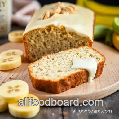 Easy & Moist Bake Creamy Banana Bread with Cream Cheese: My Family's All-Time Favorite Recipe Card