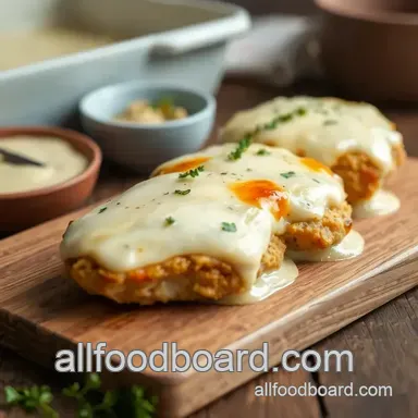 My Family's Favorite Bake Creamy Chicken with Cheese Topping Recipe Card