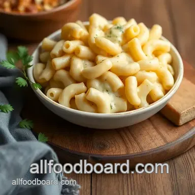 Easy & Creamy Bake Elbow Macaroni with Cheese: A Family Favorite Recipe Card