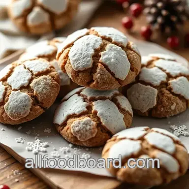 Bake Holiday Crinkle Cookies in 19 Minutes Recipe Card