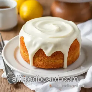 Easy Lemon Bliss Cake with Creamy Frosting: A Family Favorite Recipe Recipe Card