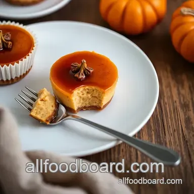 Easy & Delicious Bake Mini Pumpkin Cheesecake Bites | Fall Treats You’ll Adore Recipe Card