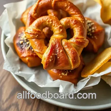 Bake Potato Pretzels Wrapped in Chips Recipe Card