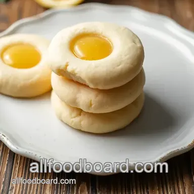 Bake Stuffed Lemon Cookies - Buttery Delight Recipe Card