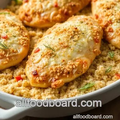 Baked Parmesan Chicken with Savory Crunch Recipe Card