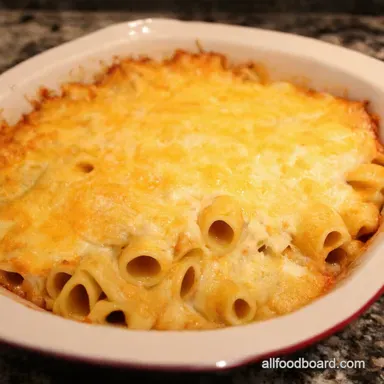 Baked Rigatoni Recipe My Familys Cheesy Italian Comfort Recipe Card