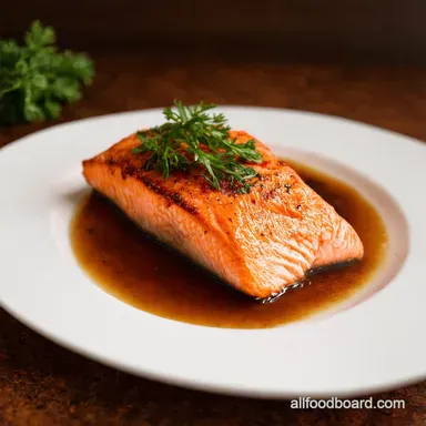 Easy Balsamic Glazed Salmon Recipe Weeknight Winner Recipe Card