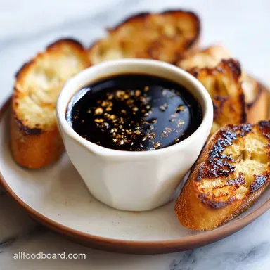 Easy Copycat Creamy Balsamic Bread Dip in 5 Min Recipe Card