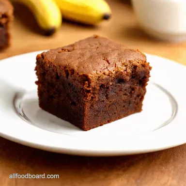 Banana Bread Brownies The Best Comfort Food Mashup Recipe Card