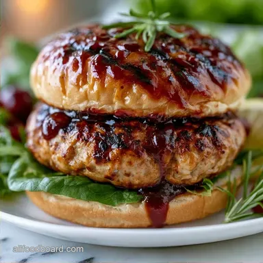 BBQ Turkey Burger Recipe in 20 Minutes
